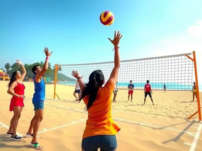 Beach Volley India Aces Game Cover